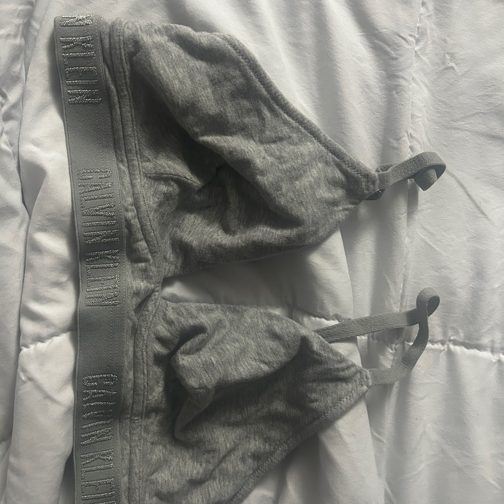 Calvin Klein Light Gray Bralette